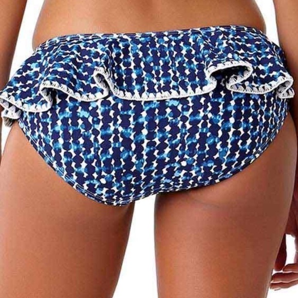 ANNE Cole Studio Flounce Around Bikini Swim Bottom - Picture 2 of 4